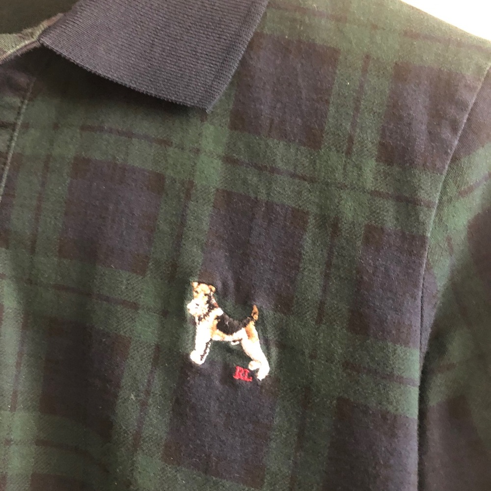 Ralph Lauren Sport Black Watch Plaid Polo